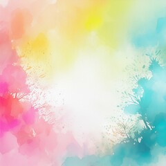 Wall Mural - abstract watercolor background