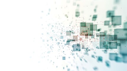 Poster - Digital Transformation, Business Theme, Background, Plain Background, Transformation, Digital