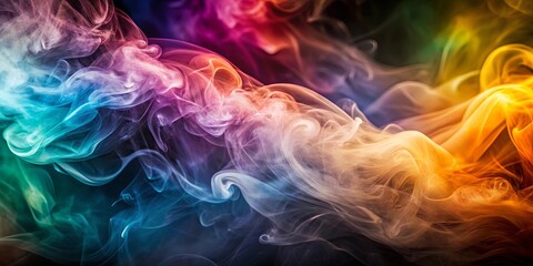 Wall Mural - Abstract smoky colors background with a soft and blurred effect