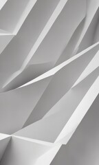 Aufkleber - a close-up view of a geometric pattern composed of intersecting white lines and rectangles, creating a sense of depth and complexity.