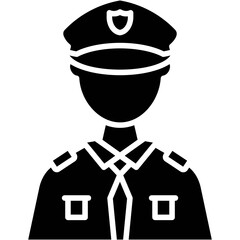 Poster - Police Officer Icon