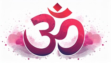 Om or Aum sign and symbol of hinduism