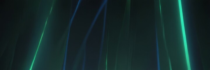 Poster - a dark background with vertical lines of varying lengths and colors, creating a dynamic and abstract visual effect.