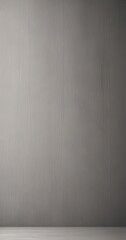 Poster - A gray wall with vertical lines, creating a textured and abstract background.