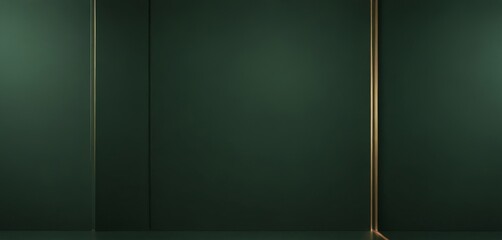 Fototapete - The image presents a minimalist scene with three vertical gold lines, each of equal length, running diagonally from the top left to the bottom right of the frame. The