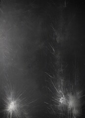 Fototapete - a black and white photograph of a scratched surface, with visible scratches and marks that create a sense of depth and texture.