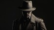 © Yeivaz - A Mysterious Man dressed in a Fedora hat and a stylish Trench Coat, creating intrigue