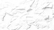 © Mizangraphics2046 - white crumpled paper on texture white and transparent background PNG