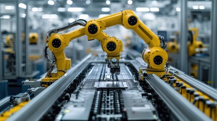 Smart manufacturing with advanced robotics and AI