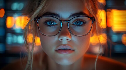  AI cyber security concept. Diverse IT specialist team analyzing artificial intelligence online risk threats to consumer data & privacy. Software developers coding & ethical hacking in dark office 