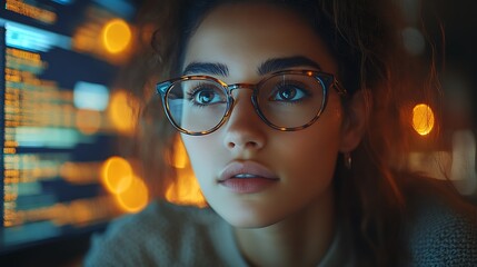  AI cyber security concept. Diverse IT specialist team analyzing artificial intelligence online risk threats to consumer data & privacy. Software developers coding & ethical hacking in dark office 