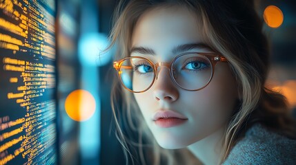 AI cyber security concept. Diverse IT specialist team analyzing artificial intelligence online risk threats to consumer data & privacy. Software developers coding & ethical hacking in dark office 