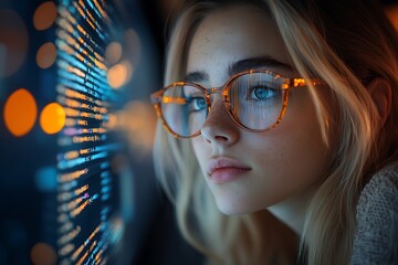  AI cyber security concept. Diverse IT specialist team analyzing artificial intelligence online risk threats to consumer data & privacy. Software developers coding & ethical hacking in dark office 