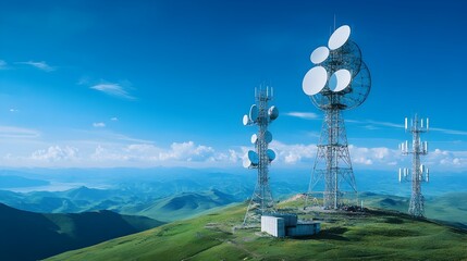 Poster - Mountain Signal Towers Providing Connectivity to Isolated Communities
