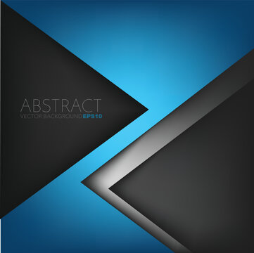 graphic geometric triangle overlap vector layer background for text and message design