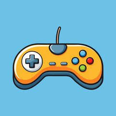 game joystick controller gamepad vector illustration