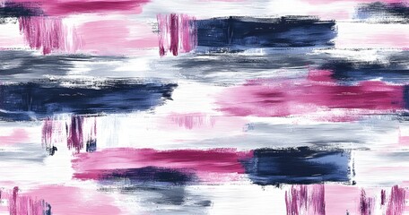 Sticker - Abstract Watercolor Brushstrokes in Pink, Blue, and Gray