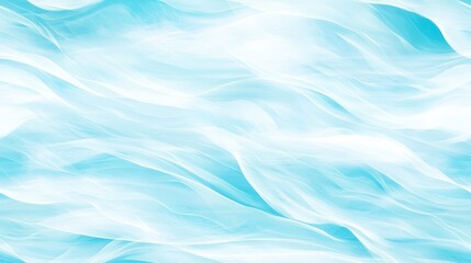 Wall Mural - cartoon-style seamless pattern of fluffy white clouds on a bright blue sky background. perfect for p