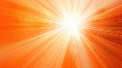 Wall Mural - Orange and yellow sun rays