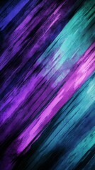 Poster - Abstract diagonal streaks in vibrant purple and