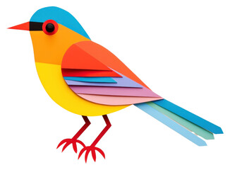 Sticker - PNG Bird animal white background creativity.