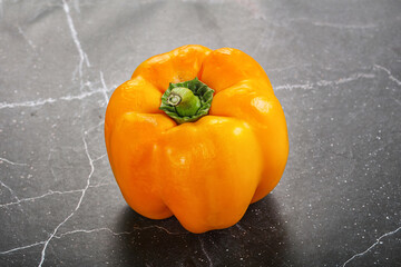 Sticker - Orange ripe Bulgarian bell pepper