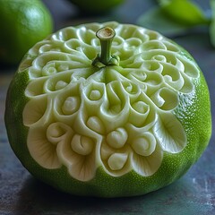 Whimsical Edible Fruit Artistry
Bringing a touch of whimsy to fruit carving with imaginative and playful designs.