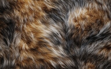 Natural animal fur texture. Closeup wool. Wallpaper warm background.