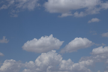 sky, cloud, clouds, blue, nature, white, weather, cloudscape, air, heaven, day, cloudy, fluffy, atmosphere, sun, summer, light, skies, cumulus, sunny, meteorology, bright, wind, clear, landscape