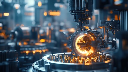 Poster - Advanced manufacturing processes powered by Industry 4.0 technology.