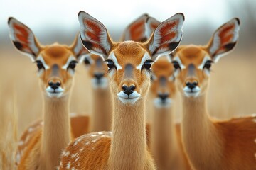 Wall Mural - Curious Gazelle