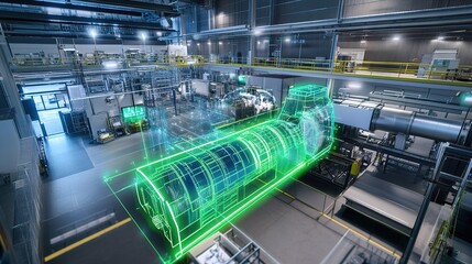 Poster - Digital twins providing real-time insights in an Industry 4.0 facility.