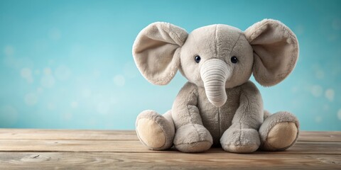 Cute and cuddly soft toy elephant, plush, cuddly, adorable, furry, toy, animal, elephant, cute, stuffed, huggable, kids