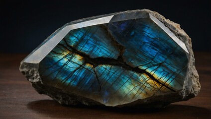 Labradorite mineral specimen.