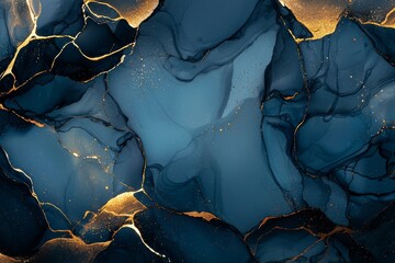 Aufkleber - A transparent alcohol ink background with abstract marble texture. Use for wrapping paper or wallpaper design. Mix acrylic paints. Modern fluid art. Alcohol Ink Pattern.