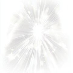 Poster - An isolated ray of light of effect on a transparent PNG file.