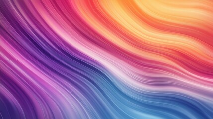 Aufkleber - a colorful, wavy line with a rainbow pattern. the colors are bright and vibrant, creating a sense of