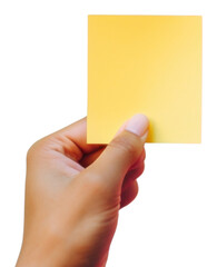 Sticker - PNG  Hand holding sticky note finger creativity lighting.