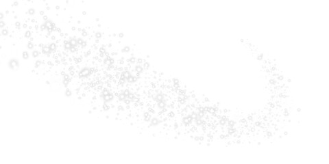 Wall Mural - white glowing light effect with many glitter particles. starry cloud with dust. magic christmas deco