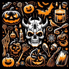 Wall Mural - halloween