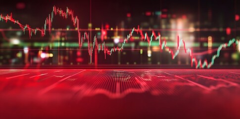Poster - Financial Market Data Display