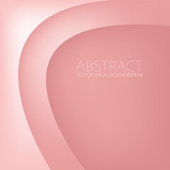 Poster - graphic vector curve line overlap background for text and message design
