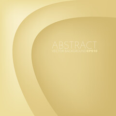 Poster - graphic vector curve line overlap background for text and message design
