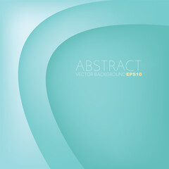 Poster - graphic vector curve line overlap background for text and message design
