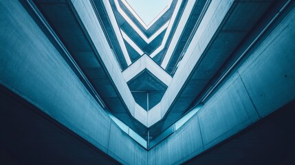 Poster - Abstract Architecture - Concrete Design.