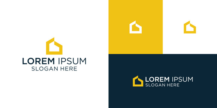 Logos for companies, building or real estate companies