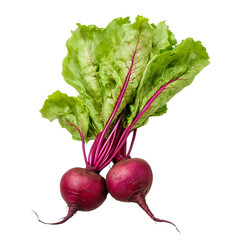 Beets isolated on a transparent background