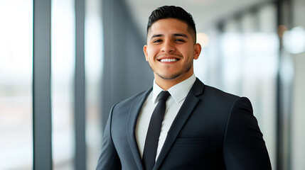 Confident Businessman Portrait - Corporate Success and Professionalism