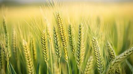 Ripening Wheat Field