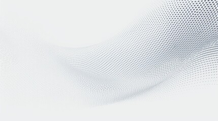 Poster - Abstract modern background featuring white and gray tones with a halftone design pattern